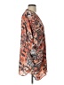 Soprano 100% Polyester Orange Cardigan Size L - photo 4