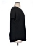 Danskin Solid Black Short Sleeve T-Shirt Size XL - photo 4