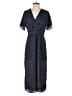 Le Lis 100% Polyester Blue Jumpsuit Size L - photo 1