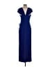 Alex Evenings Blue Cocktail Dress Size 8 - photo 2