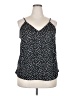 A New Day 100% Polyester Black Tank Top Size XXL - photo 1