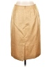 Le Suit 100% Polyester Metallic Gold Formal Skirt Size 10 - photo 2