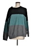 Unbranded 100% Polyester Color Block Teal Pullover Sweater Size M - photo 1