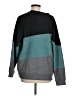 Unbranded 100% Polyester Color Block Teal Pullover Sweater Size M - photo 2