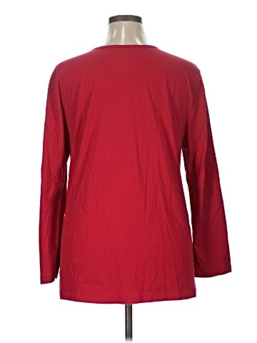 Just My Size Long Sleeve Blouse (view 2)
