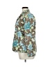 Alfred Dunner 100% Cotton Floral Green Blazer Size 14 - photo 5