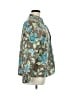 Alfred Dunner 100% Cotton Floral Green Blazer Size 14 - photo 4