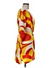 Escapada 100% Rayon Print Yellow Casual Dress Size M - photo 4