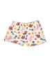 Unbranded 100% Polyester Floral Ivory Shorts Size 6 - photo 1