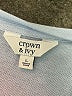 Crown & Ivy Blue Pullover Sweater Size L - photo 7