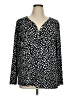 Assorted Brands Black Long Sleeve Henley Size XL - photo 1