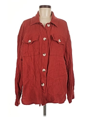 Fantastic Fawn Long Sleeve Button-Down Shirt (view 1)