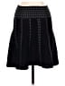 Max Studio Houndstooth Black Casual Skirt Size M - photo 2