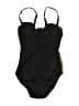 Swimsuits for all Color Block Black Bodysuit Size L - photo 2