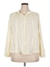 Universal Thread Ivory Long Sleeve Blouse Size XXL - photo 1