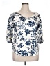 Unbranded Ivory 3/4 Sleeve Blouse Size L - photo 1
