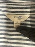 Terra & Sky 100% Viscose Stripes Silver 3/4 Sleeve Blouse Size 3X - photo 7