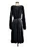 Lands' End Solid Gray Black Cocktail Dress Size S - photo 2