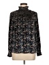 Sugar Lips Black Long Sleeve Blouse Size M - photo 1