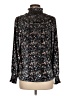 Sugar Lips Black Long Sleeve Blouse Size M - photo 2