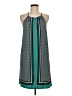 Max Studio Print Teal Casual Dress Size M - photo 1