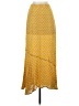 Rhode 100% Rayon Print Yellow Casual Skirt Size XXS - photo 1
