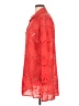 Adiva Red 3/4 Sleeve Blouse Size L - photo 5