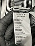 Ecote 100% Polyester Stripes Gray Romper Size S - photo 5