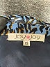 Joy Joy 100% Polyester Animal Print Blue Casual Dress Size XS - photo 7