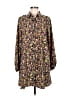 Scoop 100% Polyester Yellow Casual Dress Size 8 - 10 - photo 1