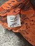 iris 100% Nylon Orange Kimono Size S - photo 8
