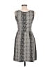 Unbranded Paisley Gray Casual Dress Size M - photo 2