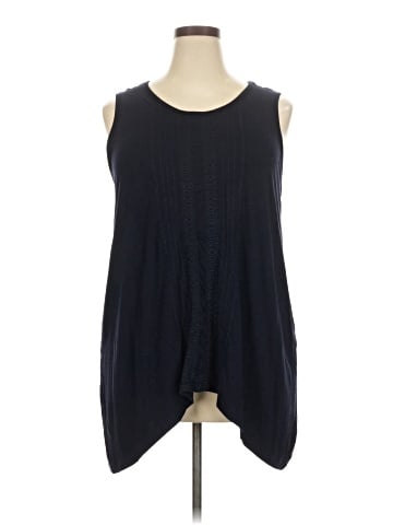 Joan Vass New York Sleeveless Blouse (view 1)
