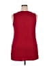 Apt. 9 100% Polyester Red Sleeveless Blouse Size XXL - photo 2