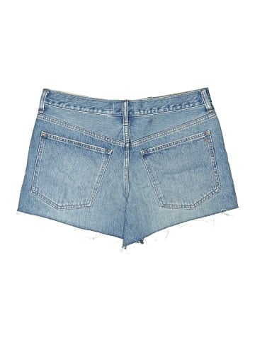 Madewell Relaxed Denim Shorts in Kelton Wash: Raw-Hem Edition (view 2)