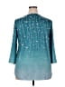 Unbranded Teal 3/4 Sleeve T-Shirt Size XXL - photo 2