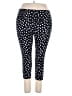 Intro Polka Dots Black Leggings Size 2X - photo 1