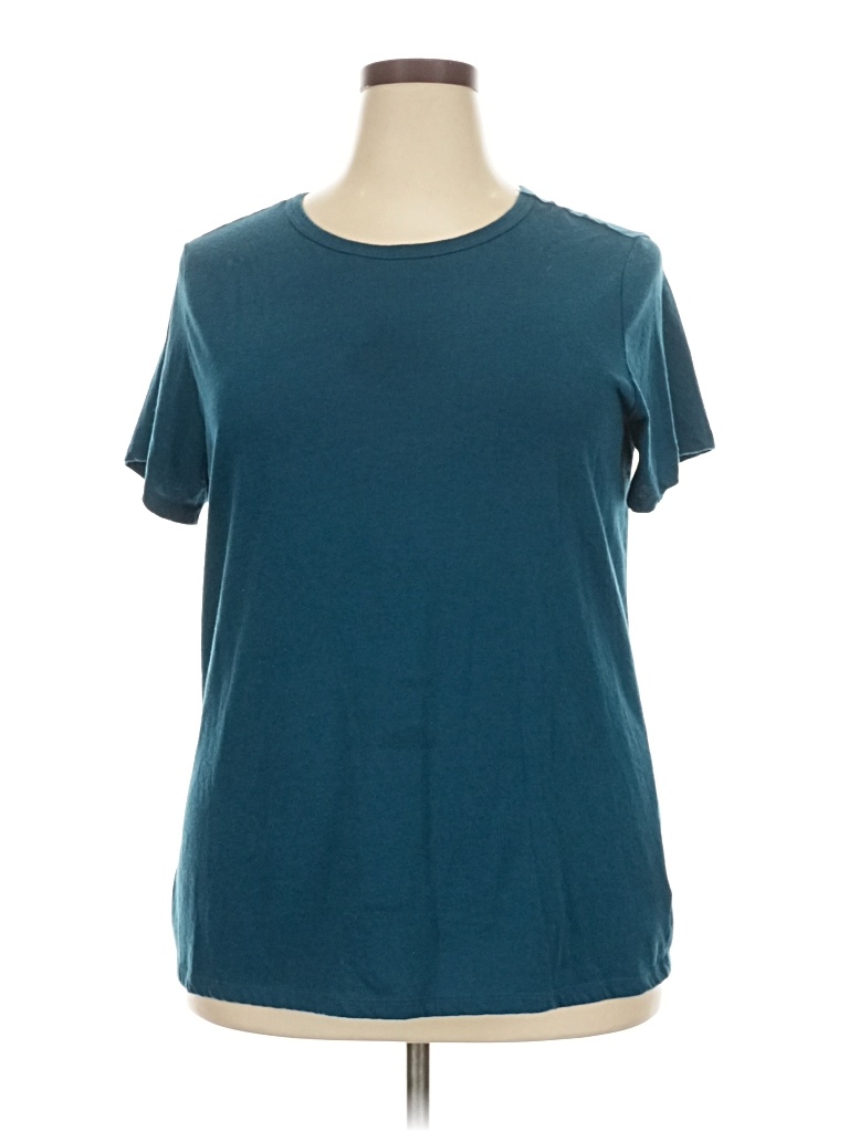 Pre-owned Torrid Short Sleeve T-shirt In Blue