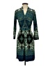DM Collection Paisley Teal Casual Dress Size 4 - photo 1