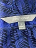 Daisy Fuentes 100% Rayon Blue 3/4 Sleeve Blouse Size L - photo 7