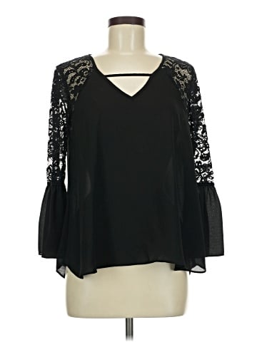By & By 3/4 Sleeve Blouse (view 1)