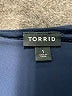 Torrid 100% Polyester Blue Sleeveless Blouse Size 1X Plus (1) - photo 6