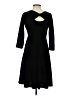 Talbots Solid Black Cocktail Dress Size 2 (petite) - photo 2