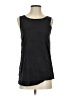 Three Dots Black Sleeveless T-Shirt Size S - photo 1