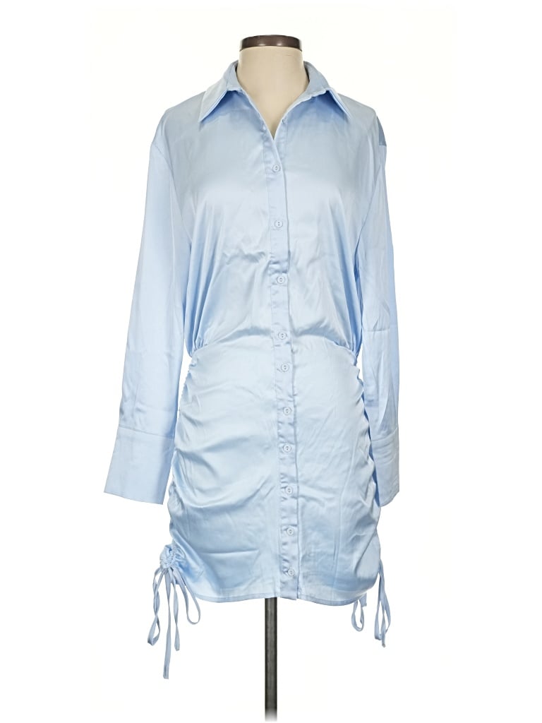 Pre-owned Mable Casual Dress In Blue