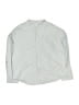 Zara 100% Cotton Blue Long Sleeve Button-Down Shirt Size 9 - photo 1