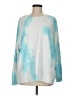 Lou & Grey Tie-dye Teal Sweatshirt Size M - photo 1
