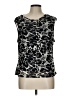 Kathy Ireland Black Sleeveless Blouse Size L - photo 1