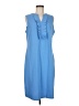 Croft & Barrow Blue Casual Dress Size M - photo 1
