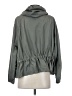 Zara Basic Solid Green Raincoat Size S - photo 2